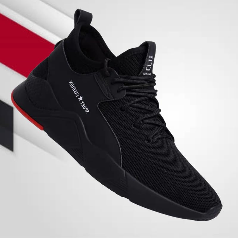 Trendy and Stylish Running Shoes for Men Black Color