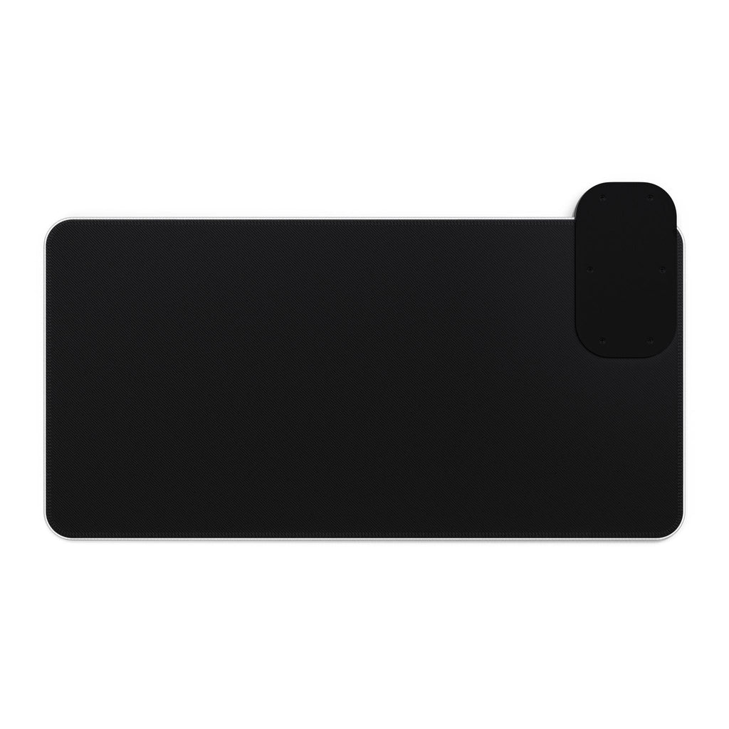 LED Wireless Charging Gaming Mouse Pad — "I Love You With All My Butt" Funny Desk Mat