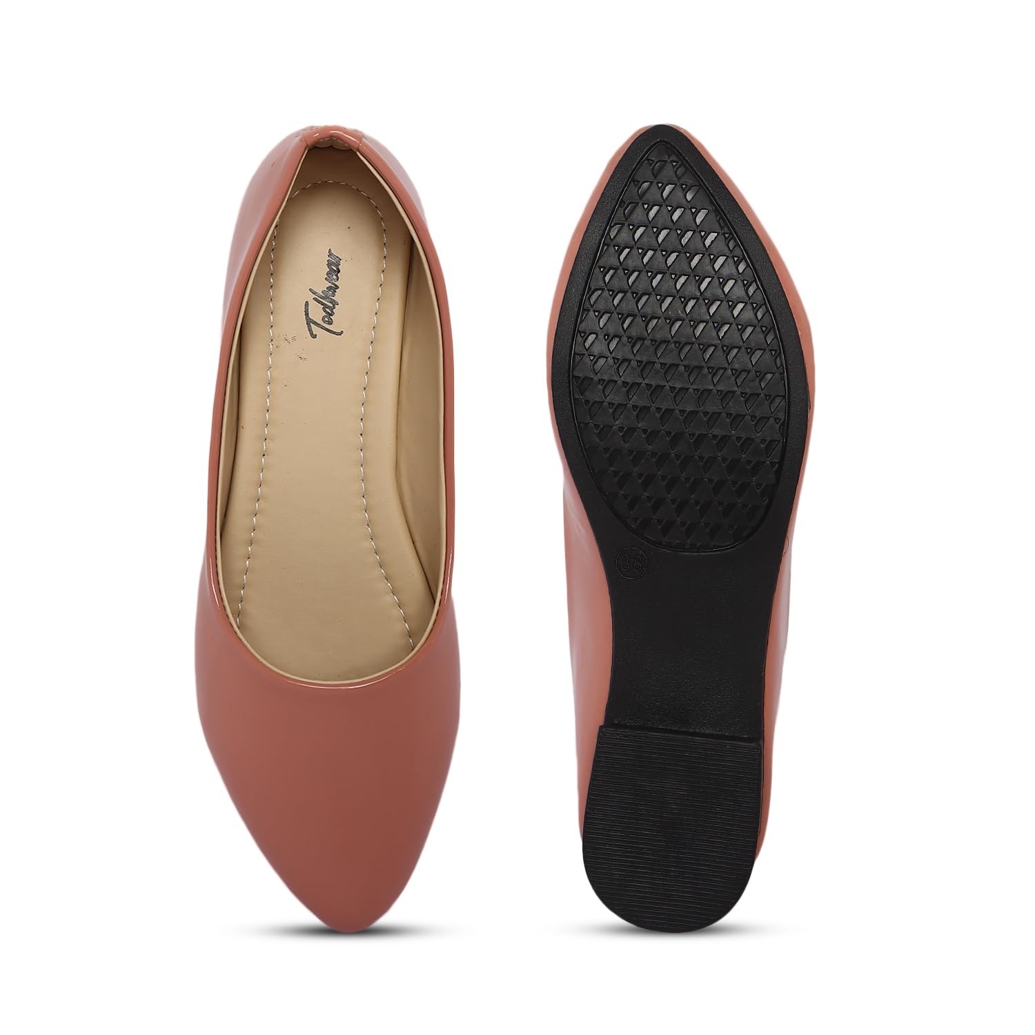 Women’s Formal Bellies | Office & Casual Slip-On Flats | Comfortable Round Toe Work Shoes