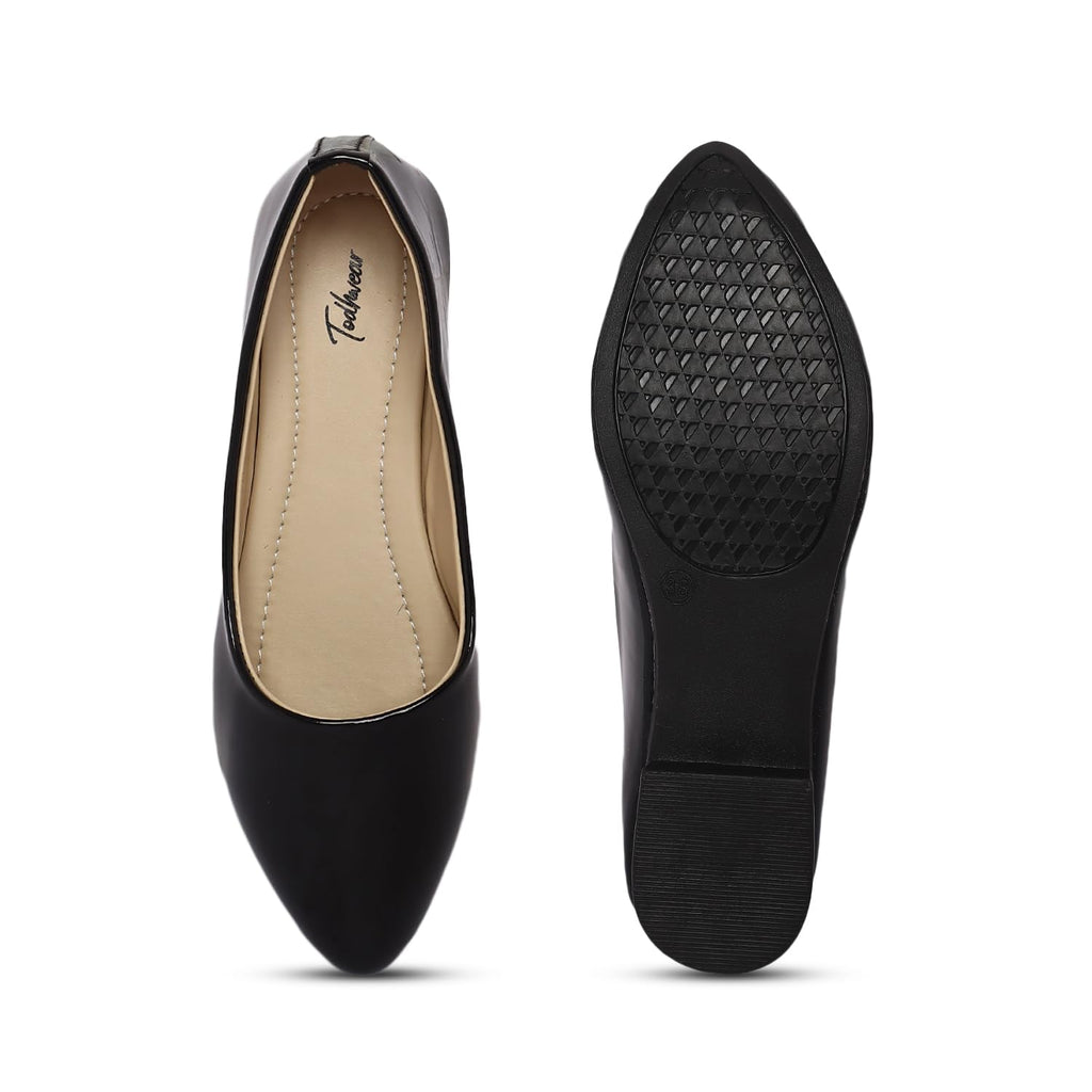 Women’s Formal Bellies | Office & Casual Slip-On Flats | Comfortable Round Toe Work Shoes