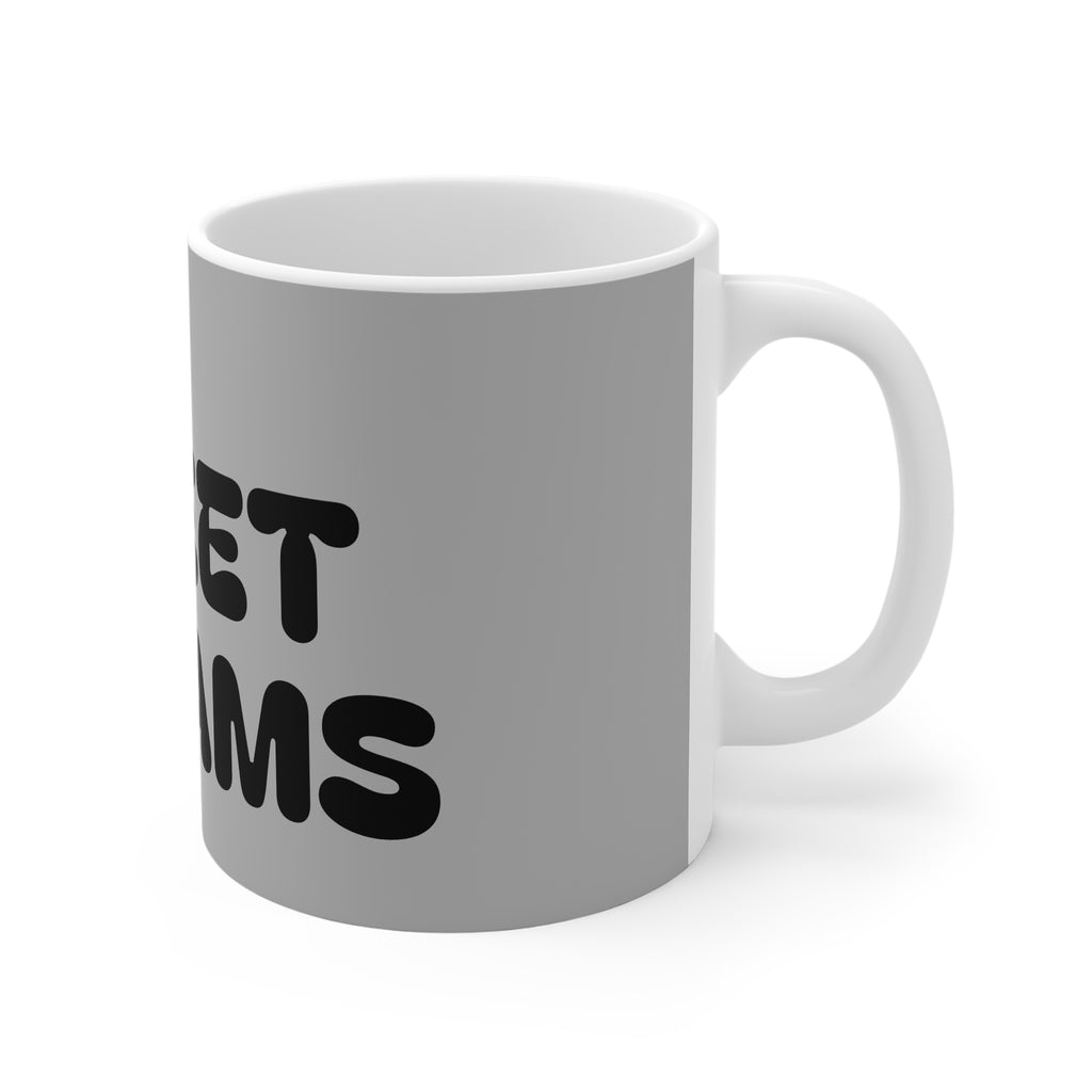 Sweet Dreams 11oz Mug — 'est. 2021' Retro Typography Coffee Cup