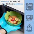 Air Fryer Silicone Baking Tray Reusable  Mold