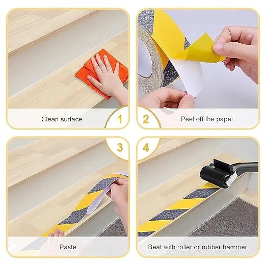 ANTI SLIP TAPE YELLOW
& BLACK 5CMX5M