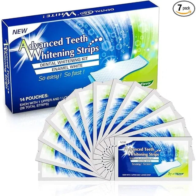 Advanced Teeth Whitening Strips, Gentle for Sensitive Teeth